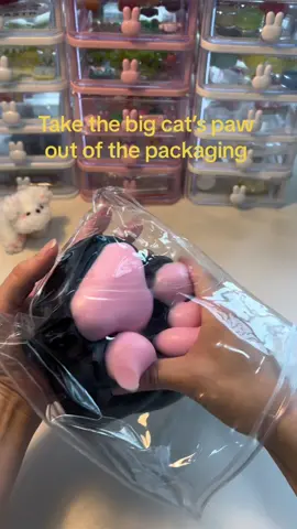 Take the big cat’s paw out of the packaging #squishy #handmade #stressfree #decompression #StressRelief #foryou #catpaw #stressedout #squishys #squishyasmr #decompression #decompressedvideo 