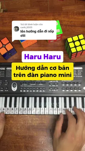 Haru Haru Hướng dẫn piano cơ bản #haruharu #pianotutorial #piano #danpiano61phim #shopcanhen 
