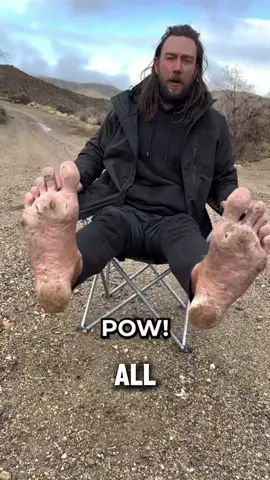 He is attempting to walk all across the entire lebgth of the US barefoot 🦶🏼👣 @The Barefoot Dutchman #walking #barefoot #intersting #record 
