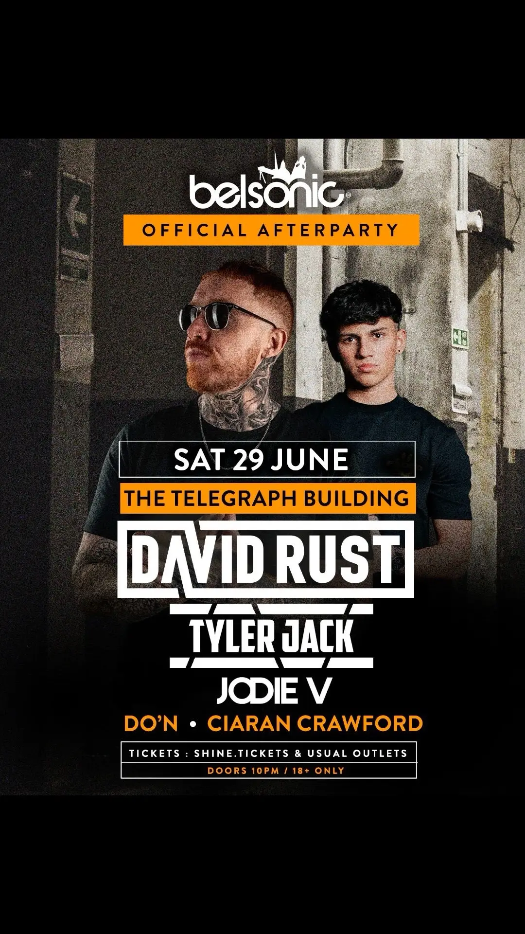 NOTHING BEATS A SHOW AT HOME 😭❤️ - Telegraph Building it’s finally time! What a lineup too 🔥 June 29th this place is getting wrecked! - #belfast #belfastrave #telegraphbuilding #rave #ravetok #belsonic #fyp #foryou 