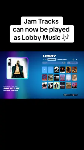 Purchased Jam Tracks can now be played in the lobby #fortnite #fortniteitemshop #itemshopfortnite #chapter5season3 #fypfortnite #foryou #tiktok #GamingOnTikTok #gaming 