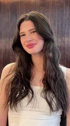 We love face-framing long layers girlie!✂️ #hershesonsway #hershesons #hairstyle #londonhairsalon #madeinhershesons #haircut #longlayers #hairinspo #hairtrends #darkbrownhair #darkhair #faceframelayers #faceframing #longlayershaircut #bigchop 