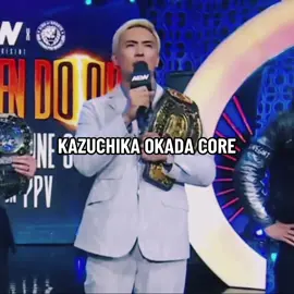 Its his favorite word 😭 #kazuchikaokada #aew #core #theelite #wrestling 