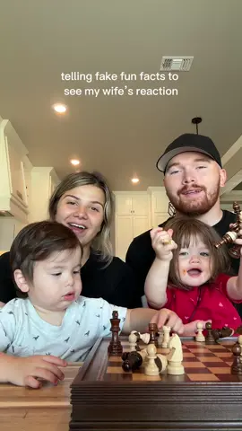 HE TOTALLY GOT ME🤣 ft the hectic chaotic chess pieces #prank #husbandwife #family #reaction #marriedlife 