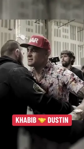 The #respect between #Khabib and #DustinPoirier ❤️ #UFC302 #UFC #MMA #combatsports (via Khabib Nurmagomedov/YT) 