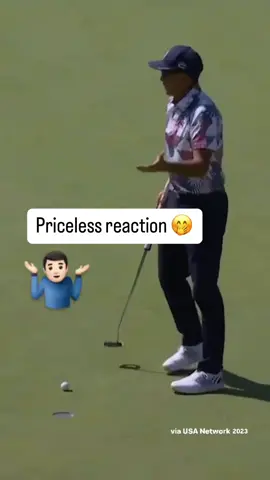 Rickie having some fun 😂 #golf #fyp #rickiefowler #USOpen 
