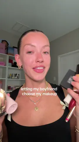 another round of letting my boyfriend choose my makeup #makeuptutorial #makeupchallenge 