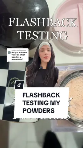 Replying to @lore I’m dedicated to the no flashback cause. Enjoy the deer in headlights photos of me🤗 #makeup #makeupartist #makeupmistakes #mua #celebritymakeup #redcarpetmakeup #settingpowder #makeuptips 