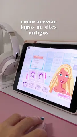 Respondendo a @Yasmim Castelo já que pediram, vou deixar um novo tutorial aqui de como acessar jogos / sites antigos, principalmente aqueles em flash! #barbie #monsterhigh #jogos #polly 