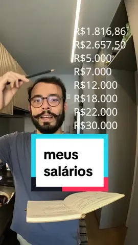 esses foram meus salarios nos ultimos 10 anos #salario #carreira #patrimonio 