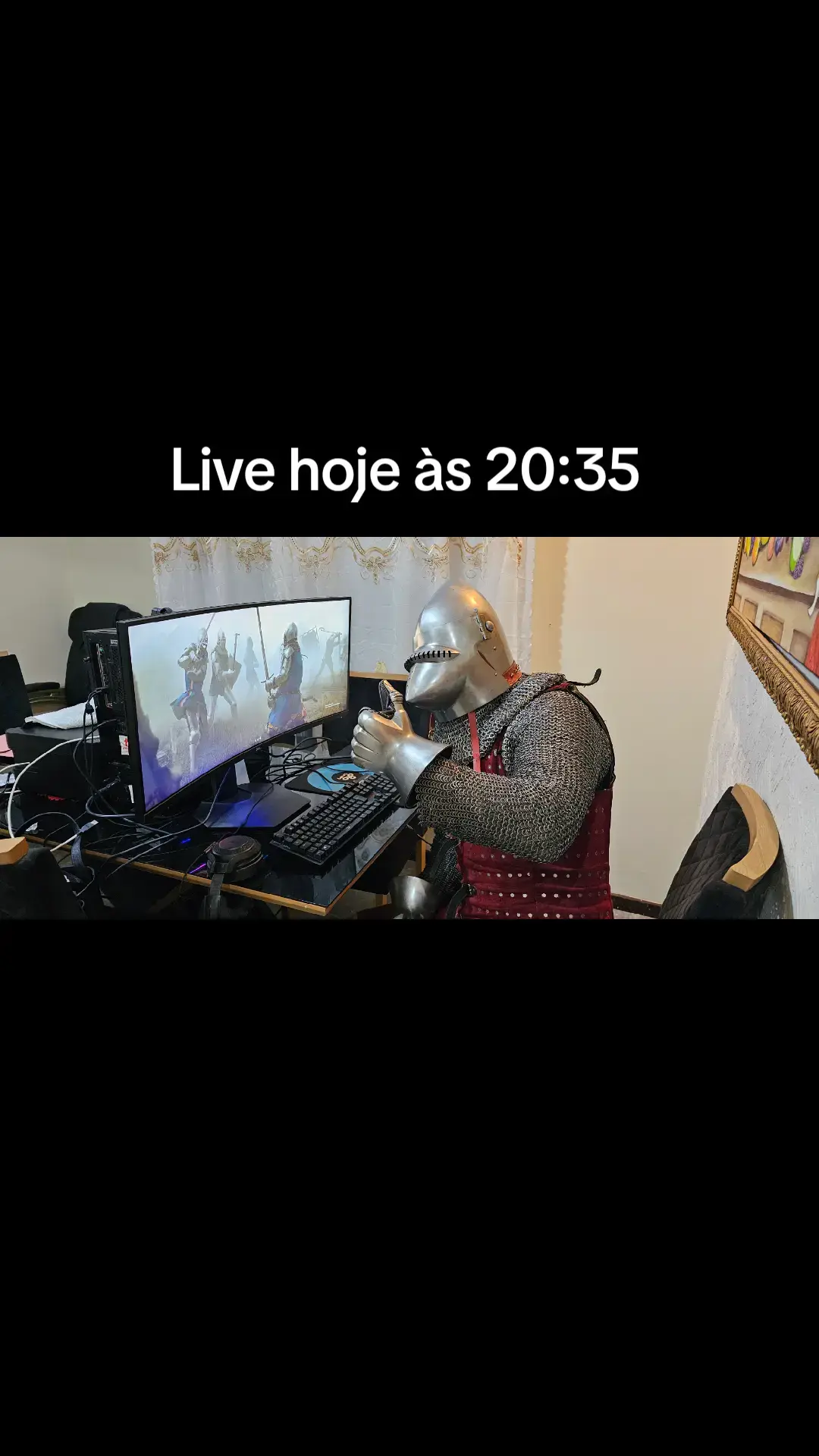 Live hoje as 20:35