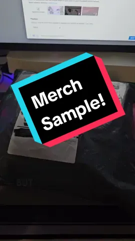 I got an email that stream elements merch is moving to @Fourthwall. the company had great reviews and a really easy process for making products! The previews for my jacket looked amazing, so I wanted to go ahead and order a sample to test the quality in person. I'm glad I did, because it was... not the best. The jacket is super cozy, the printing is high quality, but the colors are missing! I use a lot of bold colors and they just.. didn't show. the text is mostly illegible due to this. I want to give it a second go, but we have to wait for customer support first. I don't know if the issue was the black hoodie, printing process, or what. I just want my merch to come to life! #vtuber #merch #fail #livestream 