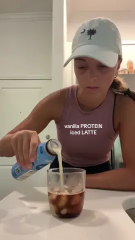 my everyday VANILLA PROTEIN ICED LATTE ☕️ used @REBBL today, but roatey between Koia, Suja, and OWYN  #proteinlatte #coffee #originalaudio #latte #proteincoffee #decaf #espresso #coffeeathome #foodsounds #drinkasmr #asmr #proteinshake 