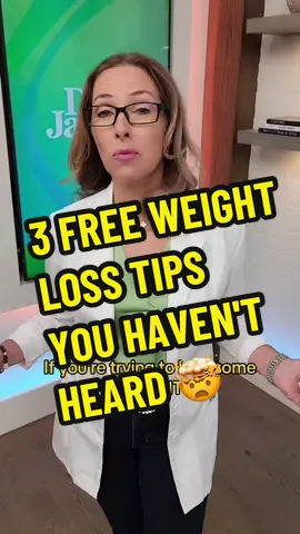 3 FREE Weight Loss Tips You Haven’t Heard🤯 Dr. Janine shares 3 free weight loss tips you probably haven't heard before. Learn how to fix your breathing and fast your dinner for a healthier lifestyle!  #drjanine #weightloss #healthtips #breathing #fasting