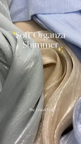 Unveil elegance with our Organza Shimmer Chiffon Hijab! 🌟 Perfect for any occasion, this hijab blends luxury and style effortlessly. Its lightweight and breathable fabric ensures comfort while adding a touch of shimmer to your look. Whether you're dressing up for a wedding or enhancing your everyday outfit, this hijab is a must-have! #HijabFashion #OrganzaHijab #ShimmerChiffon #ModestFashion #HijabStyle #ElegantLook #FashionInspo #ChiffonHijab #Glamour #OOTD