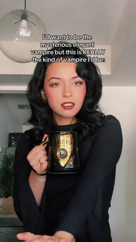 Sassy nonchalant vampire is definitely more up my alley