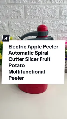 ✨COMMENT THE LINK✨ and we'll DM you the link to this product. Streamline your kitchen tasks with our Electric Apple Peeler Automatic Spiral Cutter Slicer! 🍎 Enjoy effortless peeling and slicing for all your culinary needs. #TikTokMadeMeBuyIt #KitchenEssentials #FruitSlicers #Gadgets #MustHave.