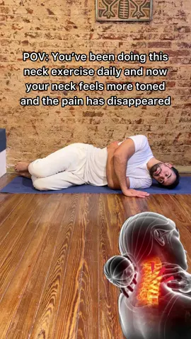 Do this 3 x 10 times on each side daily and let me know the difference you feel 🙌 #neckpain 