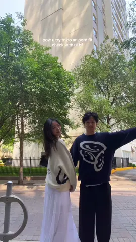 bros too goofy 😭 #OOTD #fitcheck #couplegoals 