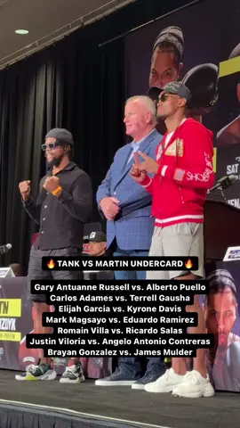 The whole #DavisMartin card is ready to show out 👊 #gervontadavis #frankmartin #davidbenavidez #boxing 