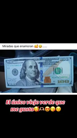 #viejitoverde #billetesde100 #usa #latinostiktok #dametuamor 