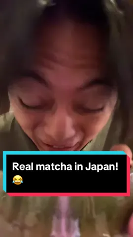So be careful! And dont drink it too much matcha latte in Japan! 😂 #matchasamurai #japan #fyp 