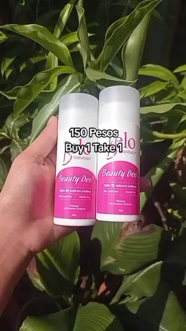 150 pesos may dalawang 40mL ka ng deo. Check my yellow basket! 🛒🩷 #belodeodorant #buy1take1belodeodorant #whiteningdeodorant 