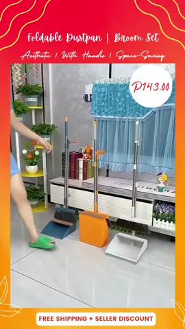 Foldable Dustpan | Broom Set | Aesthetic | With Handle | Space-Saving #foldable #dustpan #broom #broomset #aesthetic #with #withhandle #handle #space #saving #spacesaving #foryou #fyp #fypage #foryoupage 