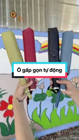 Ô gấp gọn tự động, mưa cũng che được, nắng xũng che được, lại còn chống tia UV cơ #ogapgontudong #xuhuong 