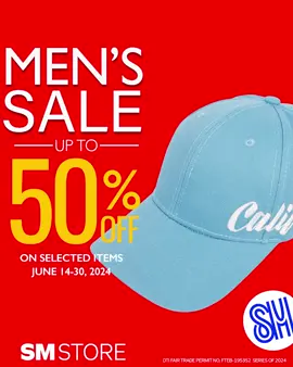 ❗️MENS' SALE ALERT❗️ Cap off your outfit in these stylish and trendy baseball caps from #AXCS all at up to 50% discount from today until June 30 only. 🧢 Head on to your nearest @smstore for more great finds! 🛍 #SMFashion