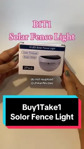 Mga ate ko, ito nalang kulang sa labas ng bahay nyo! 🥰✨ #fyp #solarlights #Home #jhiliannicdao 