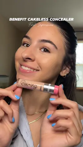 This concealer shocked me… its so good😩 @Benefit Cosmetics 🩷 #benefit #benefitcosmetics #benefitcosmeticspartner #benefitcookiehighlighter #benefitcakelessconcealer #cakelessconcealer #benefitconcealer #ugc #ugccreator #contentcreator #ugccontentcreator 