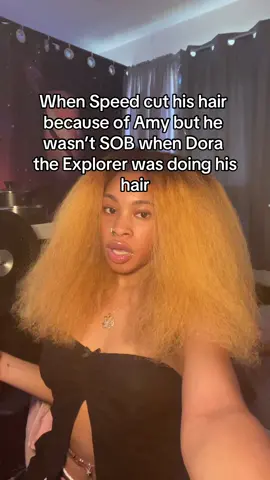 Speed better than me because i would never cut my hair bc of someone so lets go…i guess?