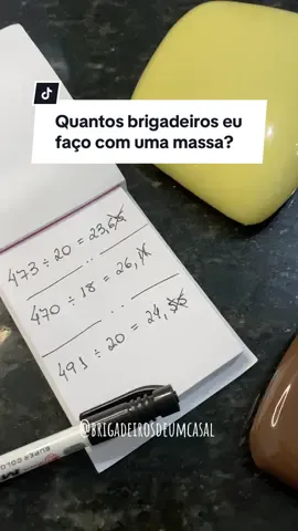 Quanto rende a sua massa de brigadeiro?  #brigadeirosdeumcasal #brigadeiro #fazendobrigadeiro #brigadeiros #vendendobrigadeiro #massadebrigadeiros #fy #foryou #dicadebrigadeiro #dicadeconfeitaria 
