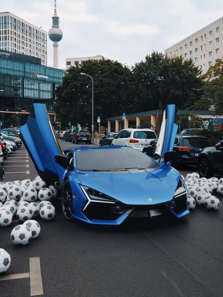 We can barely contain our love for football. Does it show? #Lamborghini#Revuelto#EURO2024