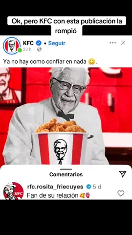 Me declaro fan de @KFC #fyp #paratii #foryou #tendencia #parati #cat #kfc #rosita #humor  #ecuador 