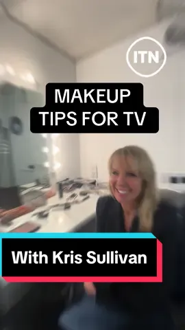 Top tips for TV makeup with our MUA, Kris Sullivan. #makeup #makeuptips #tvmakeup 