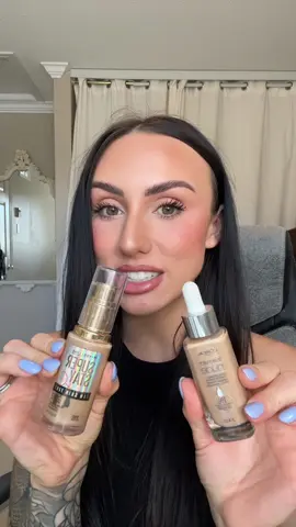 Replying to @rucha🍓| pcos & productivity battle of the skin tints! #skintint #maybellineskintint #lorealtruematchtintedserum #lorealskintint 