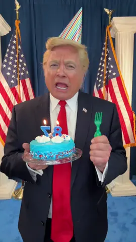 HAPPY BIRTHDAY TO MEEE! #trump #impression 