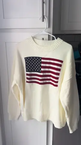 Perfect for the 4th of July! #ussweater #USA #july4th #sweater #womenfashion #Summer #tiktokshopsummersale #tiktokshop 