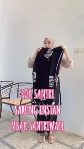 Rok Santri Sarung Instan Rok Mbak Santriwati
