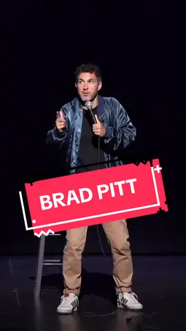 Comedy!! #bradpitt #comedian #fyp #angalinajolie 