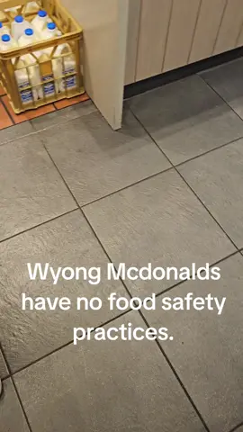 Mcdonalds Food Safety #mcdonalds #foodstagram #maccas #freshfood #wyong #foodsafety #milk 