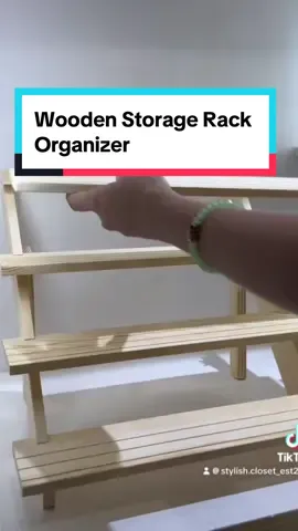 Replying to @Amith Gold Jewelry here sis. Wooden rack organizer. Matibay gawa sa real wood 🥰 #organizer #rackorganizer #shelf #displayrack #fyp #fypシ゚viral #fypシ゚ #foryoupage 