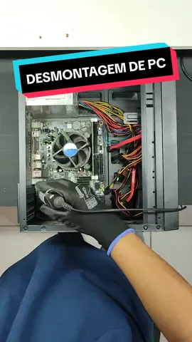 Passo a Passo da desmontagem do computador para realizarmos a manutenção preventiva 👨🏾‍💻🖥️