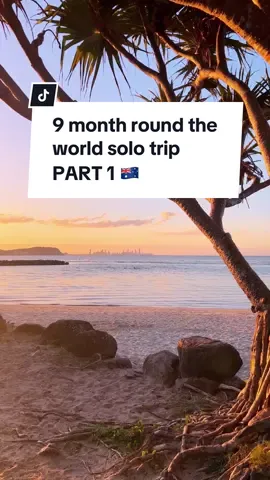 PART 1 of my fourth round the world solo trip! Starting with the Gold Coast, Australia 🐨 @Destination Gold Coast  P.S. I promise I am going to try my hardest to stay up to date with this series, while also catching up on my Europe train series from my trip at the end of last year, while also writing detailed blog posts and posting on other social channels and planning my next stop and actually enjoying my trip and just generally trying to survive as a solo creator 🙃 wish me luck haha #solotravel #solofemaletravel #solofemaletraveler #solofemaletraveller #fulltimetravel #roundtheworldtrip #australiatravel #visitaustralia #visitqueensland #goldcoast #goldcoasttravel #playgoldcoast