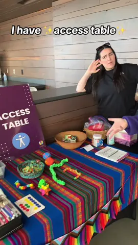 Our access table is here to make your FOLDA experience as comfortable as possible! Visit the access table at anytime during the Festival for any and all accessibility needs. #FOLDA #ygk #theatre #foryou #fyp #accessibility 