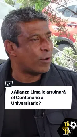 José #Soto, referente de #Alianza Lima, habló en #DeTaquito, con #CaroSalvatore, sobre el #Centenario de #Universitario de Deportes y dijo que este no año es el más importante para #Alianza Lima.   Puedes ver el programa completo suscribiéndote al canal de YouTube del Diario El Comercio. De Taquito, con @Caro Salvatore, todos los viernes al mediodía || #AlianzaLima #Alianza #U #LaU #Centenario #UniversitariodeDeportes #LoÚltimo #JoseSoto #Deportes #Futbol #futbolperuano #Soccer #ElComercioPerú