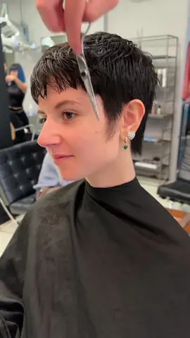 We love seeing really long hair chopped off into a pixie cut!!! Part 2 of 2!! @edensalon