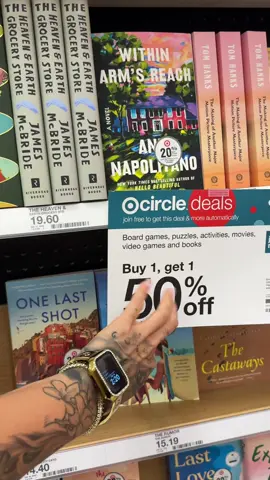 If you’ve been wanting to get into jump on the #BookTok train, nows the time! @target is BOGO 50% off their books right now for circle members! #fyp #book #BookTok #booklover #BookRecommendations #fantasybooktok #magic #ACOTAR #TOG #throneofglass #fourthwing #Ironflame #target #targetdeals #targetfinds #bookgirl #bookgirlies #bookreview  